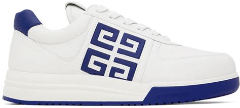 givenchy shoes blue and white|givenchy white high top sneakers.